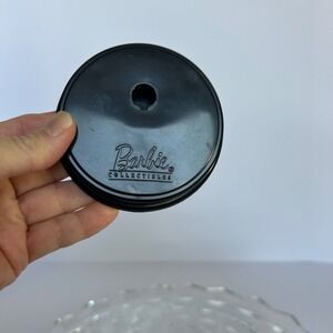 Barbie Collectibles Doll‎ Stand Black Plastic Base Replacement Part